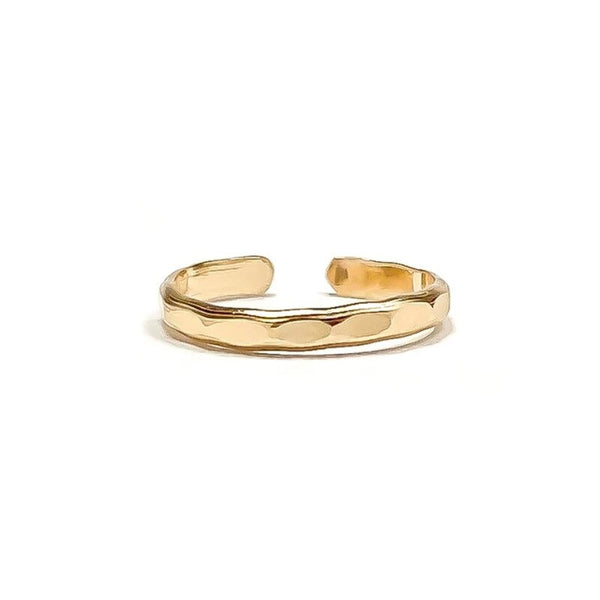14K Gold Filled Cuff Huggie Earring on white background