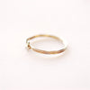 Timeless and waterproof 18K Gold-Filled Knot ring 