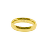 18K Gold Plated Eternity Band from NAZ Parure against a white background
